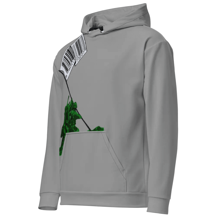 Raising The Flag Of Commerce - All-Over Print Recycled Unisex Hoodie product image (2)