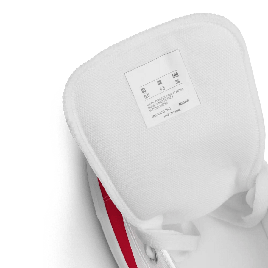Ladies high top sneakers product image (5)