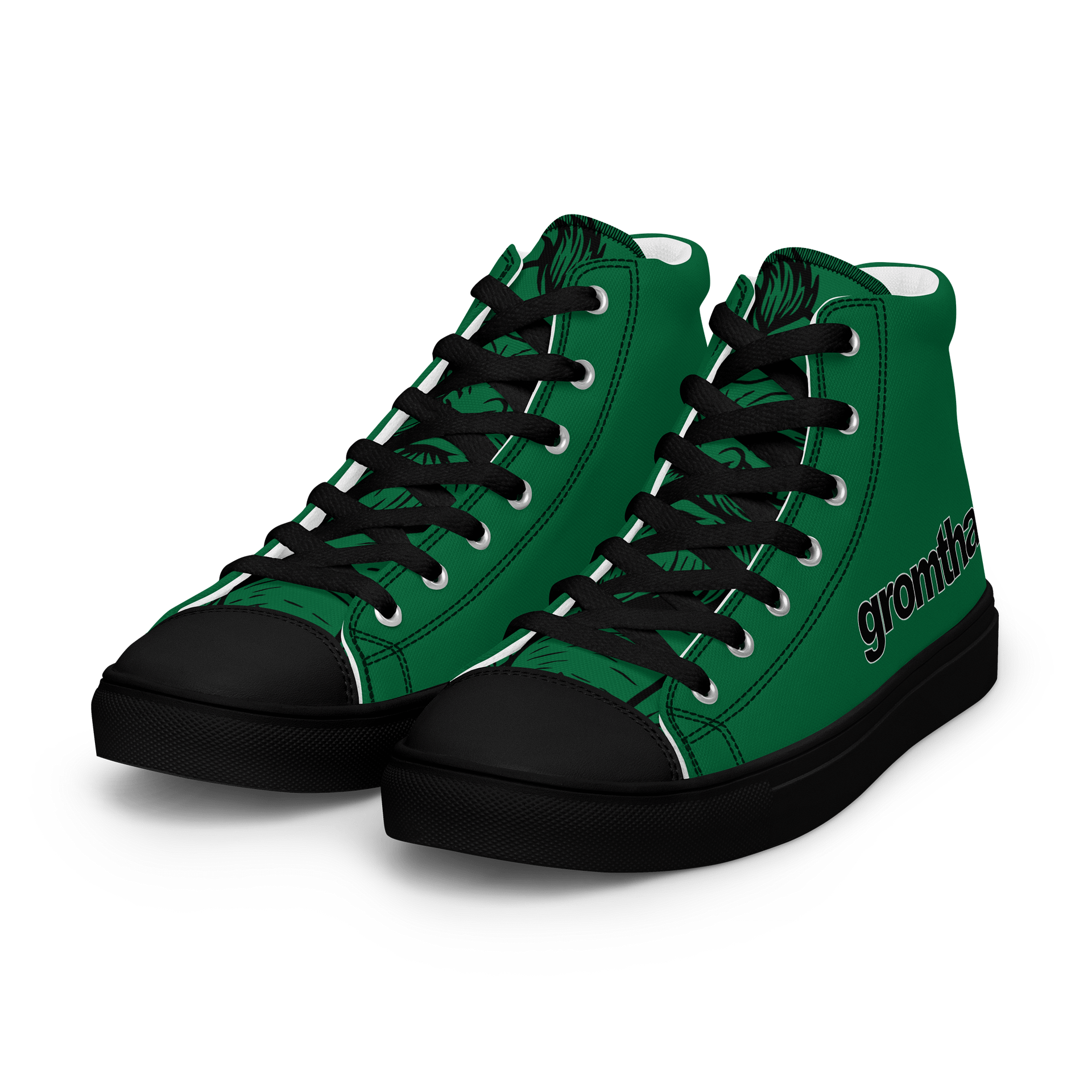 Gromthar Men's High Top Canvas Shoes product image (9)
