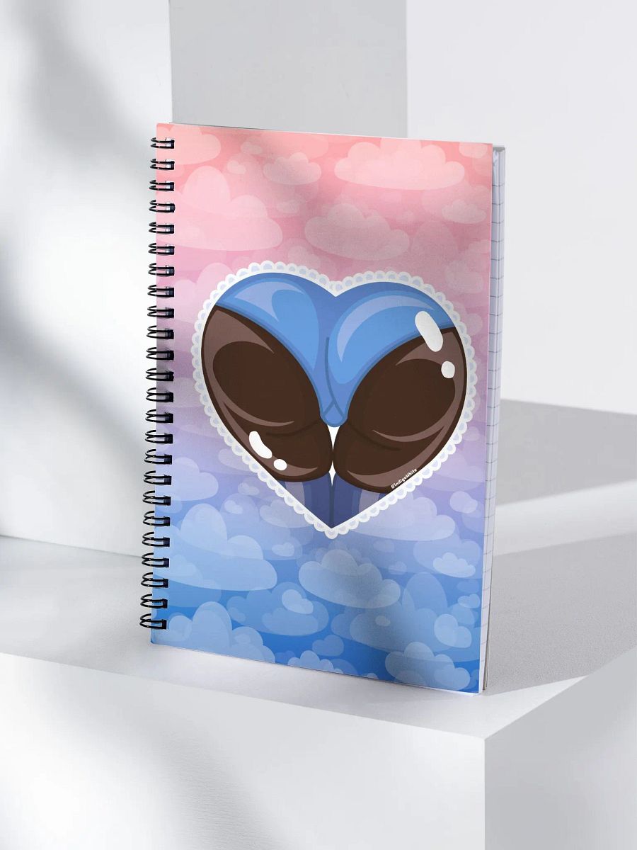 Blue Heart Booty Notebook product image (3)