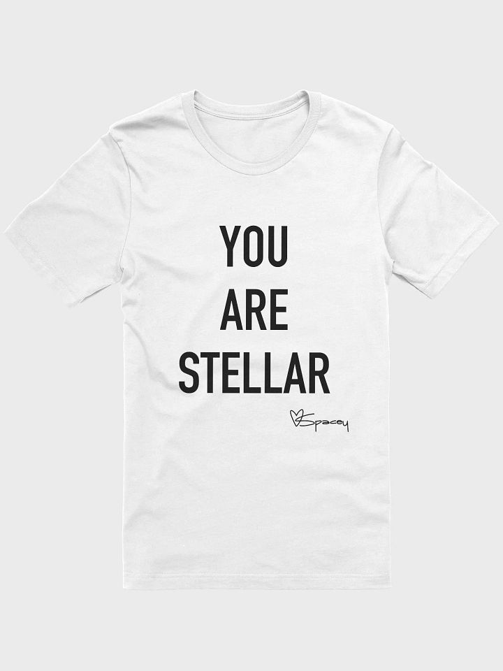 YAS Tee (Black Text) product image (2)