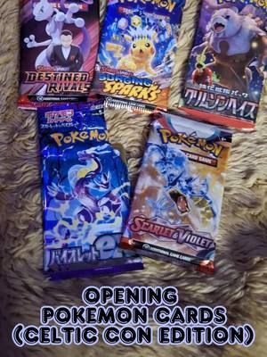 Opening Pokemon Cards - Celtic Con / Junefest Edition Enjoy my silly commentary 🤣 • • • Check out my Socials  • Twitch • Discord • Twitter • IG • Snapchat • TikTok • Link in bio • • • *Ignore*Hashtags* #blacklacepanda #twitch #twitchclip #twitchaffiliate #twitchstreamer #irishstreamer #smallstreamer #gaming #gamingcommunity #ireland #irish #fyp#foryou #foryoupage #convention #junefest #celticcon #Dublin #pokemon #pokemontcg #pokemoncards #cosplay #anime 