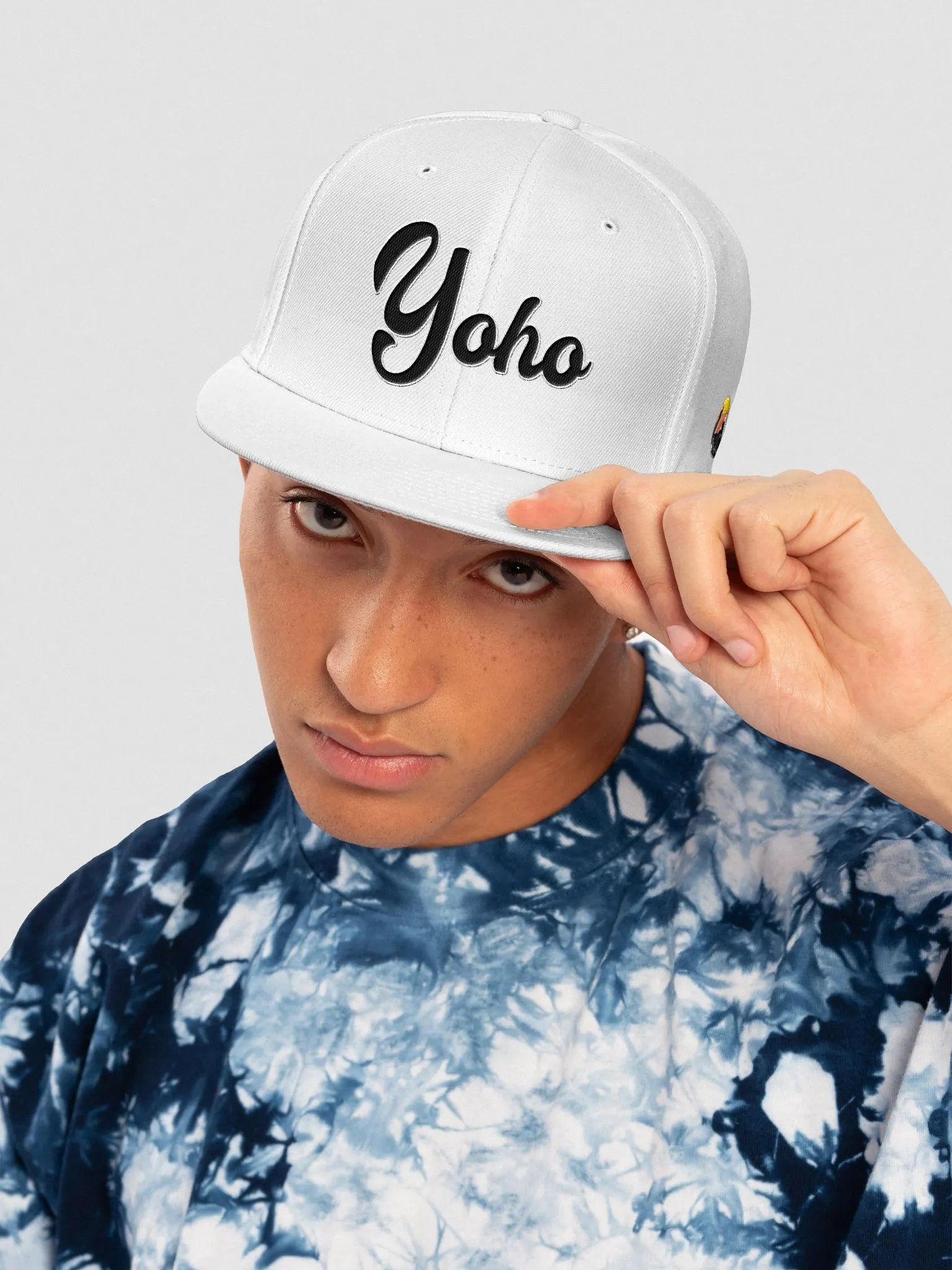 Yoho Dark Wool Snapback Cap product image (28)