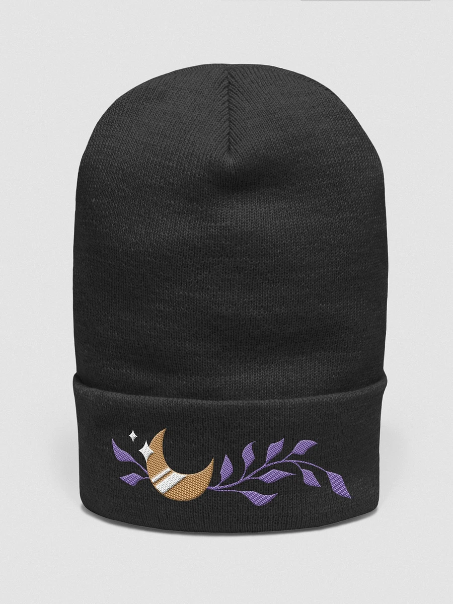 EMBROIDERED MOON BEANIE product image (1)