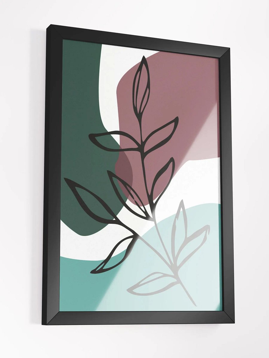 Eco-Friendly Ayous Wood Framed Art Poster product image (14)