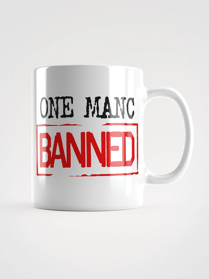 One Manc Banned Mug White product image (1)