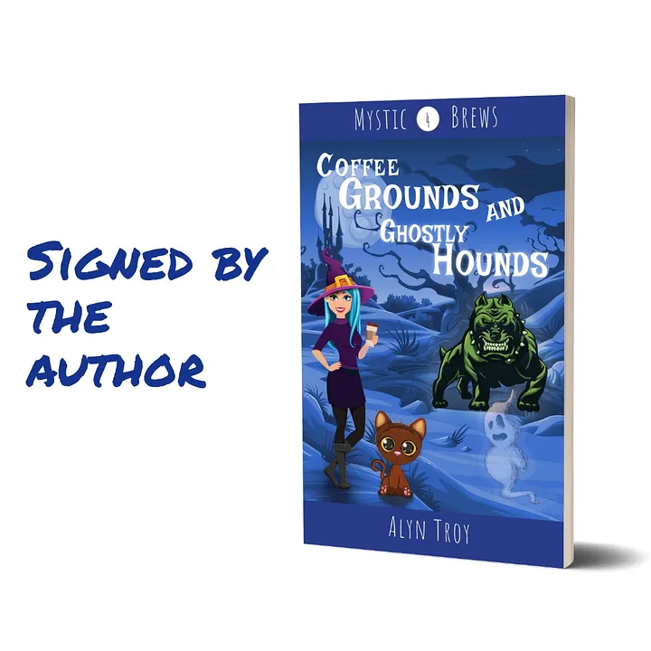 Ghostly Hounds MB-04 Signed Paperback -US ONLY product image (1)
