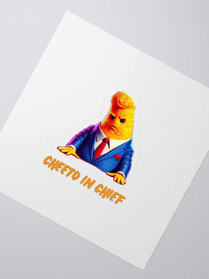 CHEETO IN CHIEF STICKER product image (2)