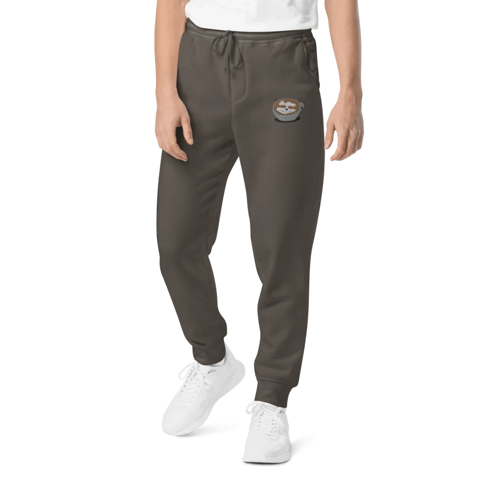 Coffee Embroidered Sweatpant product image (12)