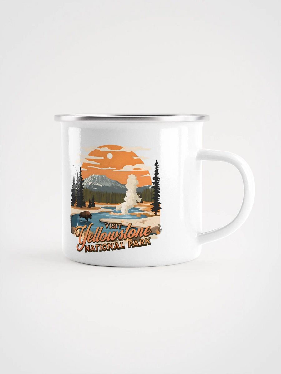 Yellowstone Adventure Enamel Mug product image (1)