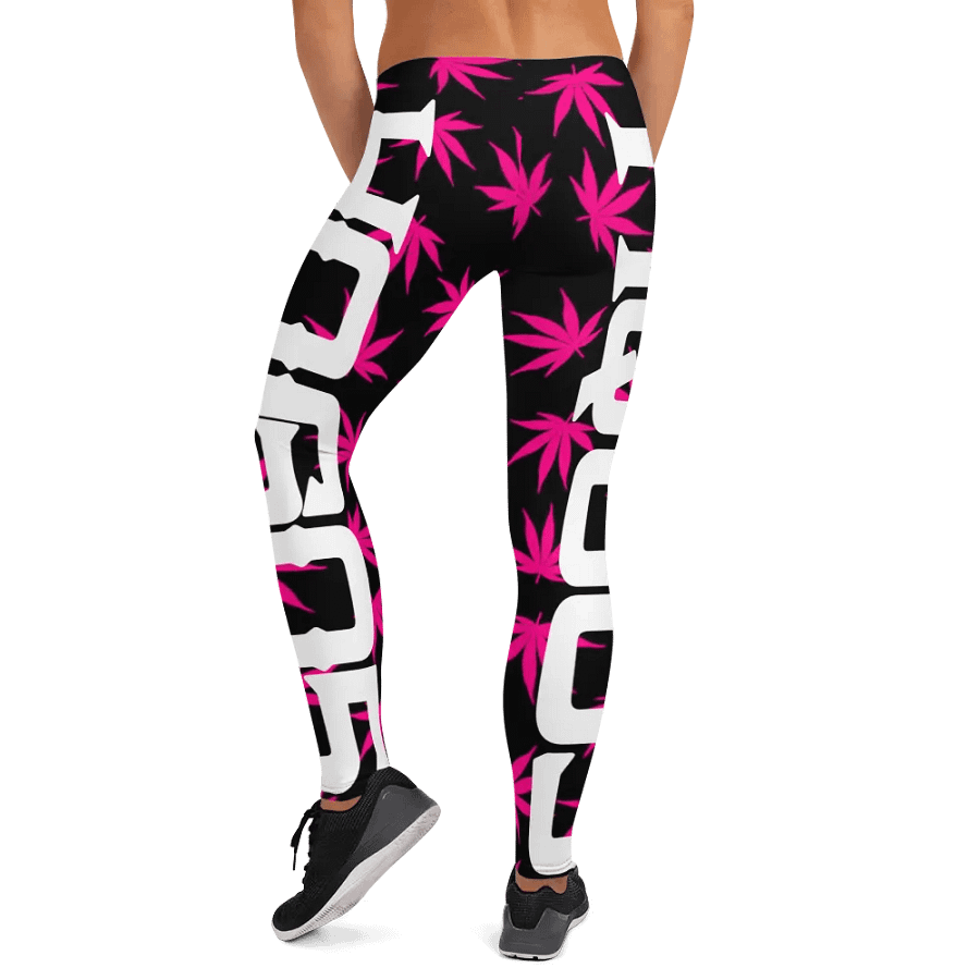 HempQuarters Pink Marijuana Leggings product image (6)