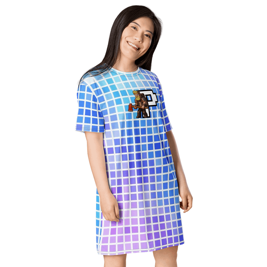 Patient PixelZ P Logo T-Shirt Dress (Pixel Night) product image (4)