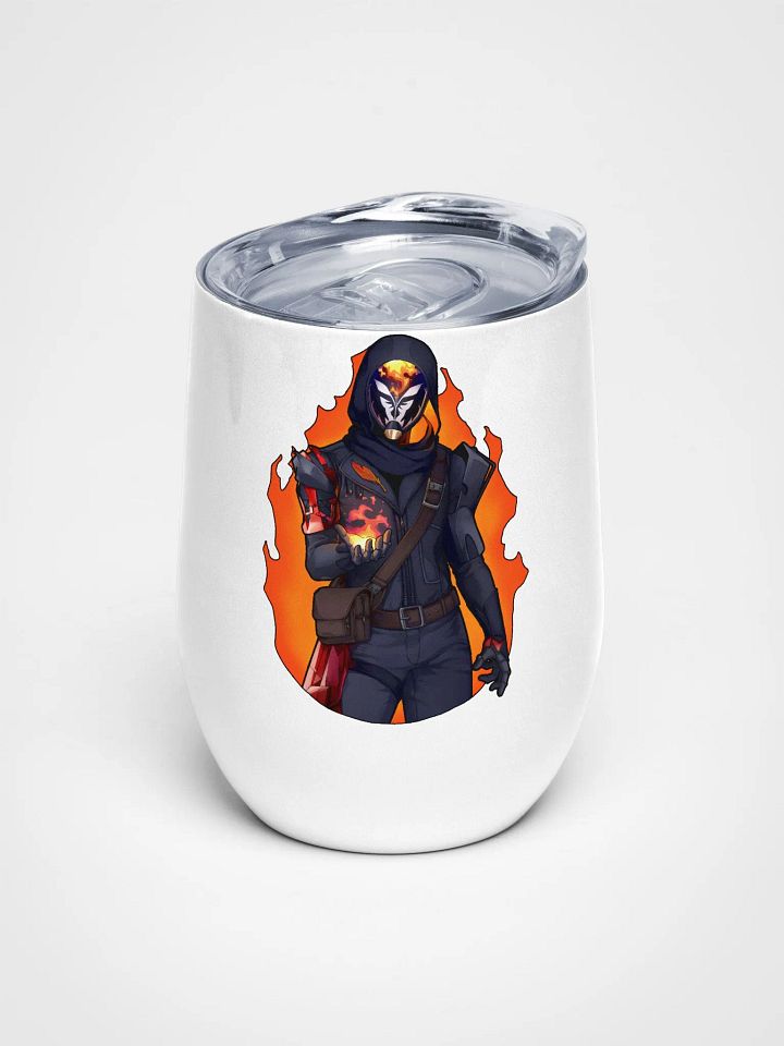 Flame Supernova Wine Tumbler product image (2)