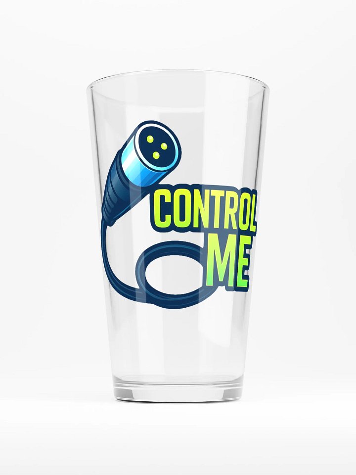 Theatrically Jerry: "Control Me" DMX 3-Pin Cable Pint Glass product image (1)