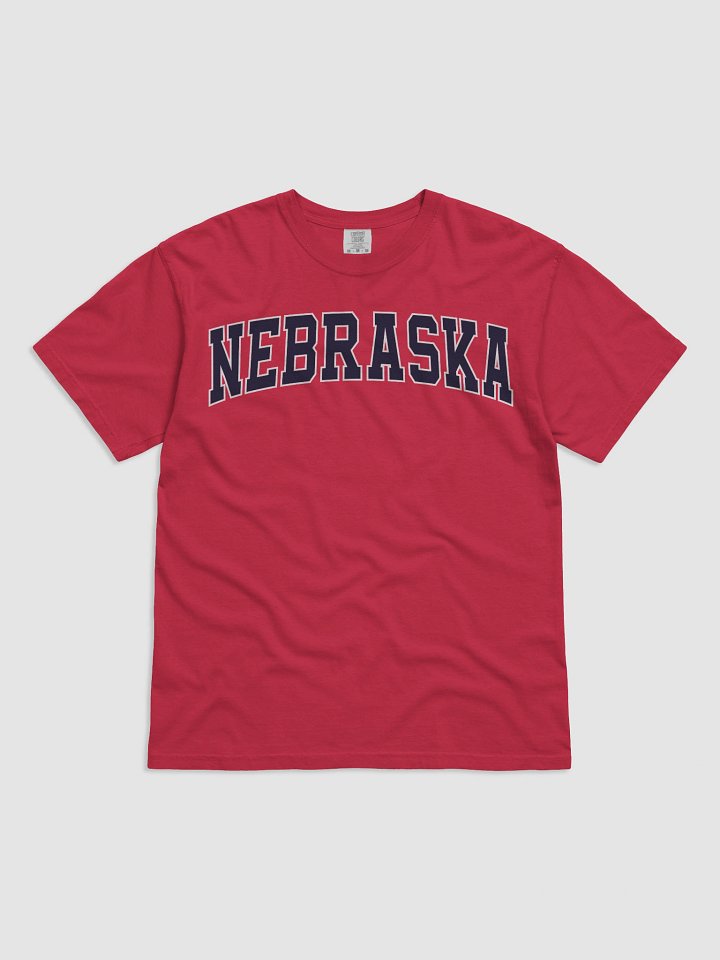 Nebraska Vintage Stylish Unisex Garment-Dyed T-shirt product image (2)