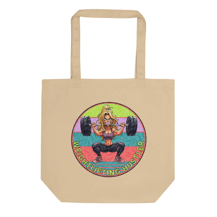 Weightlifting Hustler Female Strength Eco Tote product image (1)