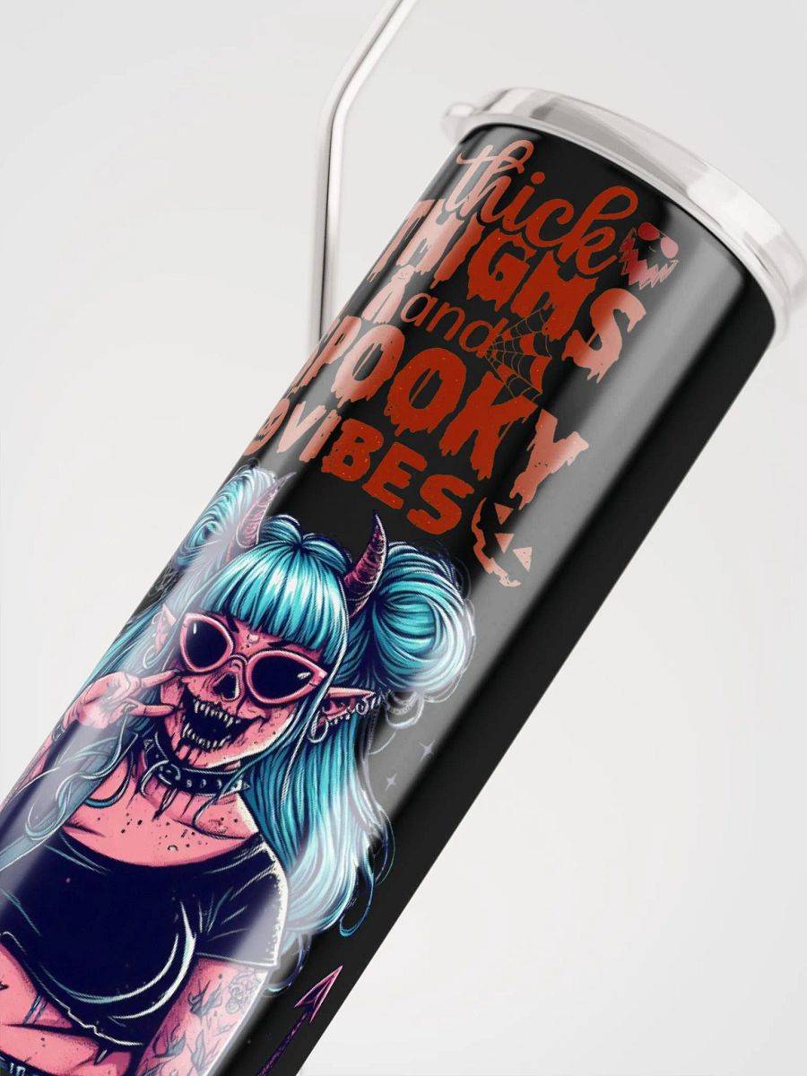 Thick thighs and spooky vibes Tumbler product image (5)