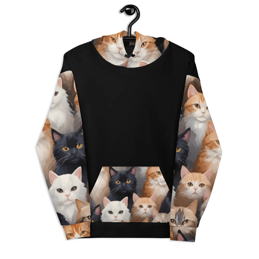 Purrfectly Adorable Cat Lovers Unisex Hoodie product image (7)