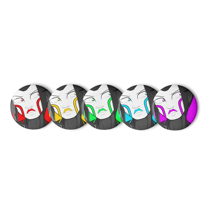 Rainbow Pin Set product image (1)