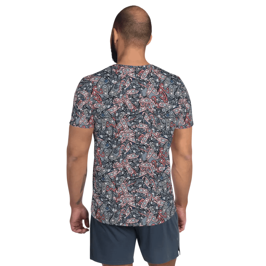 Shapes in Motion | Men´s Athletic T-Shirt product image (2)