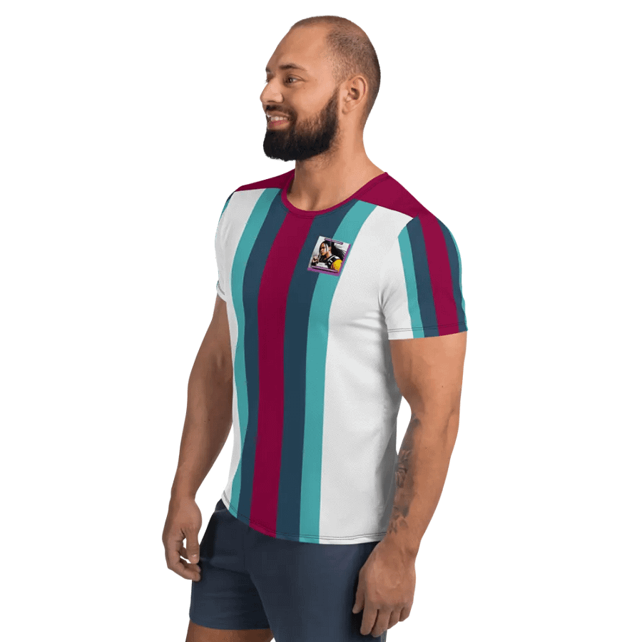 SpectraStripe All-Over Athletic Tee product image (7)