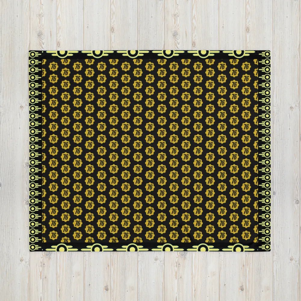 Vault Tec Vault 76 Welcome Throw product image (16)