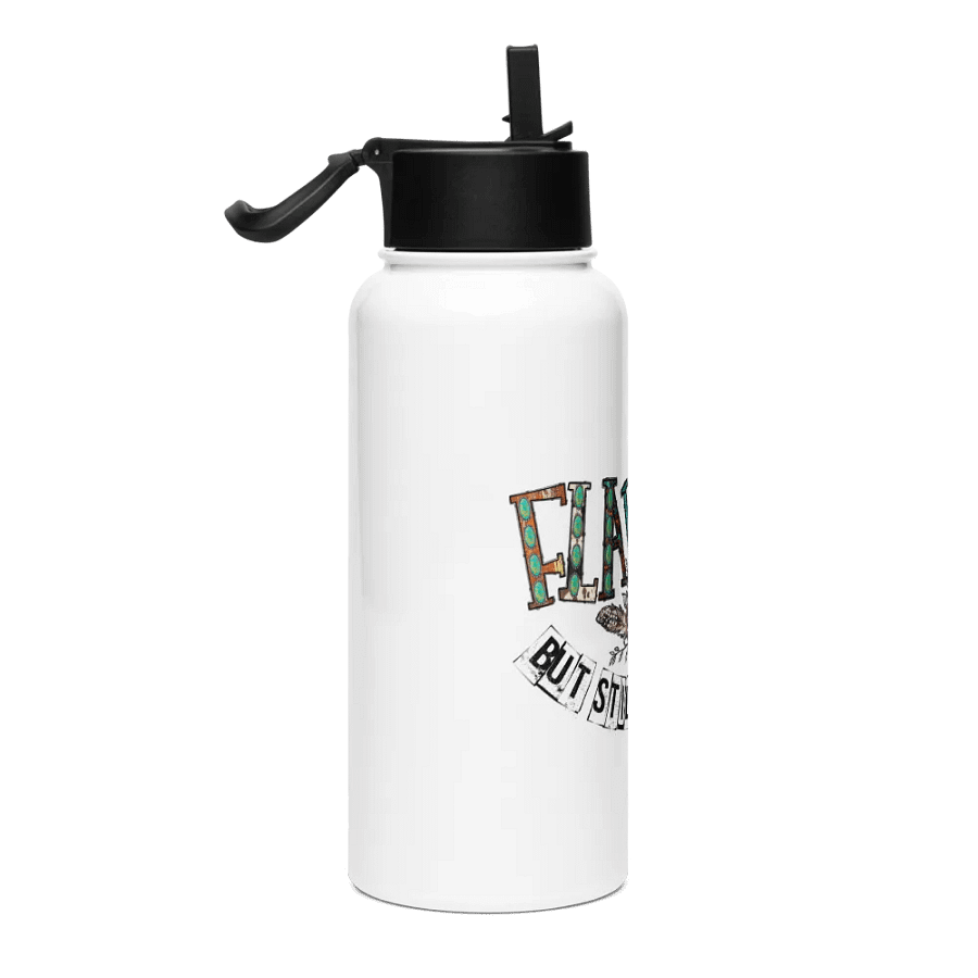 Flawed But Still Worthy - Stainless Steel Sports Water Bottle product image (4)
