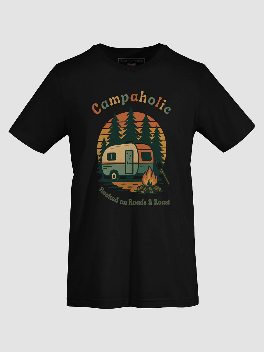 Campaholic- Hooked on Roads & Roast - T-Shirt product image (74)