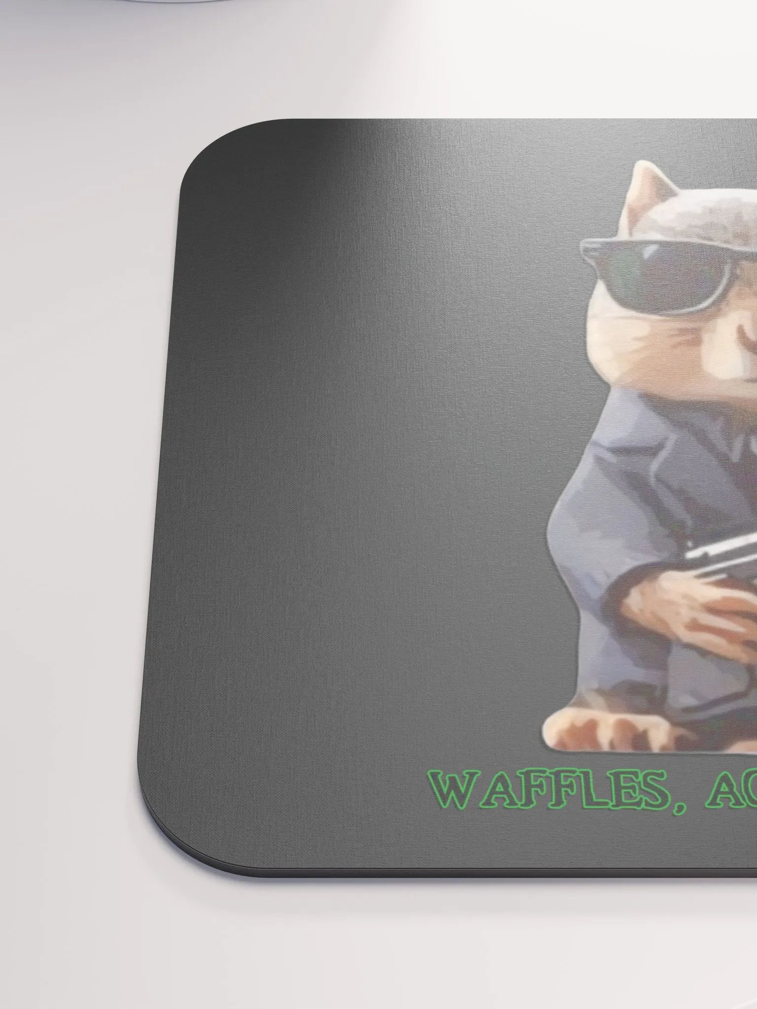 Agent Waffles - Mouse Pad product image (6)
