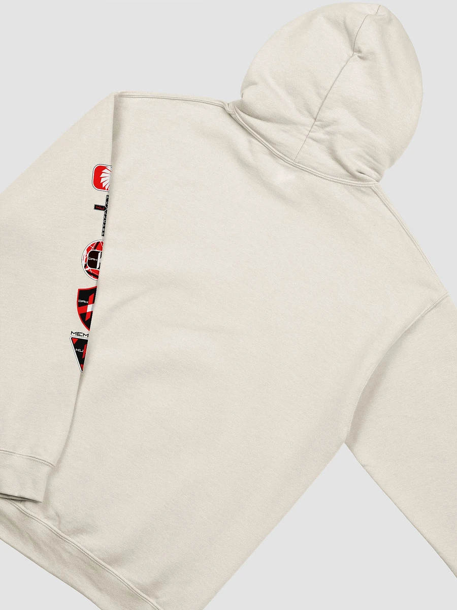 Dawkins Super Soft Hoodie with Badges and Sleeve (Sand) product image (4)