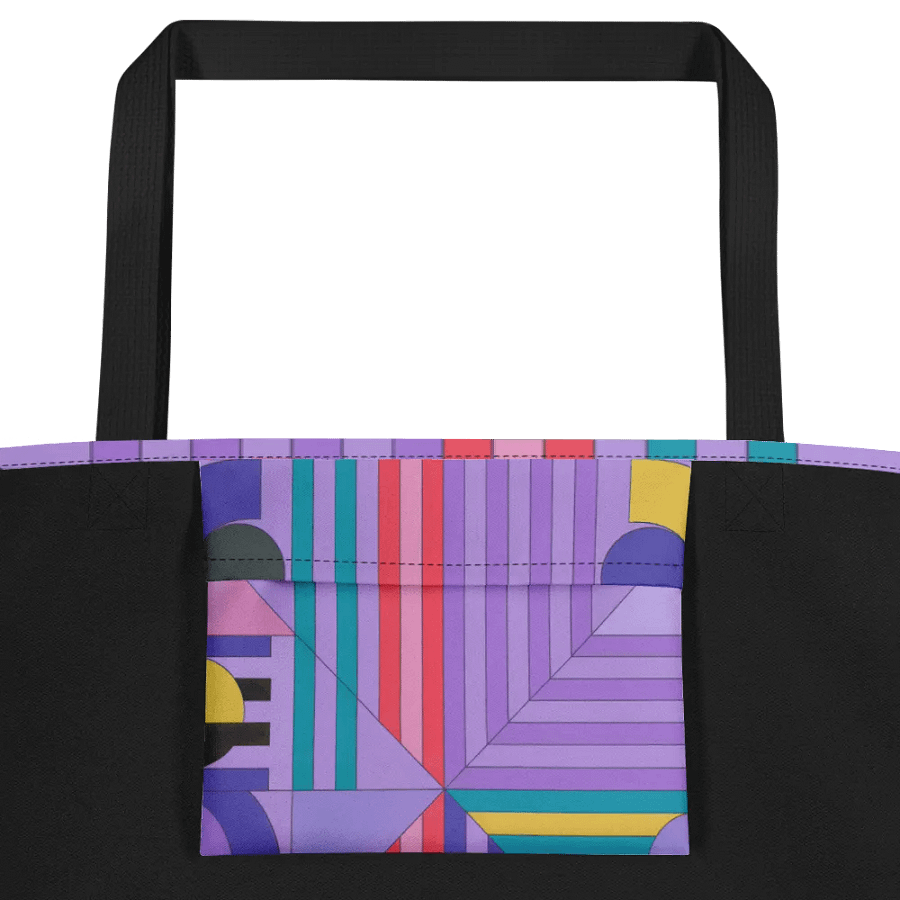 Vibrant Bold Geometric Tote Bag product image (2)