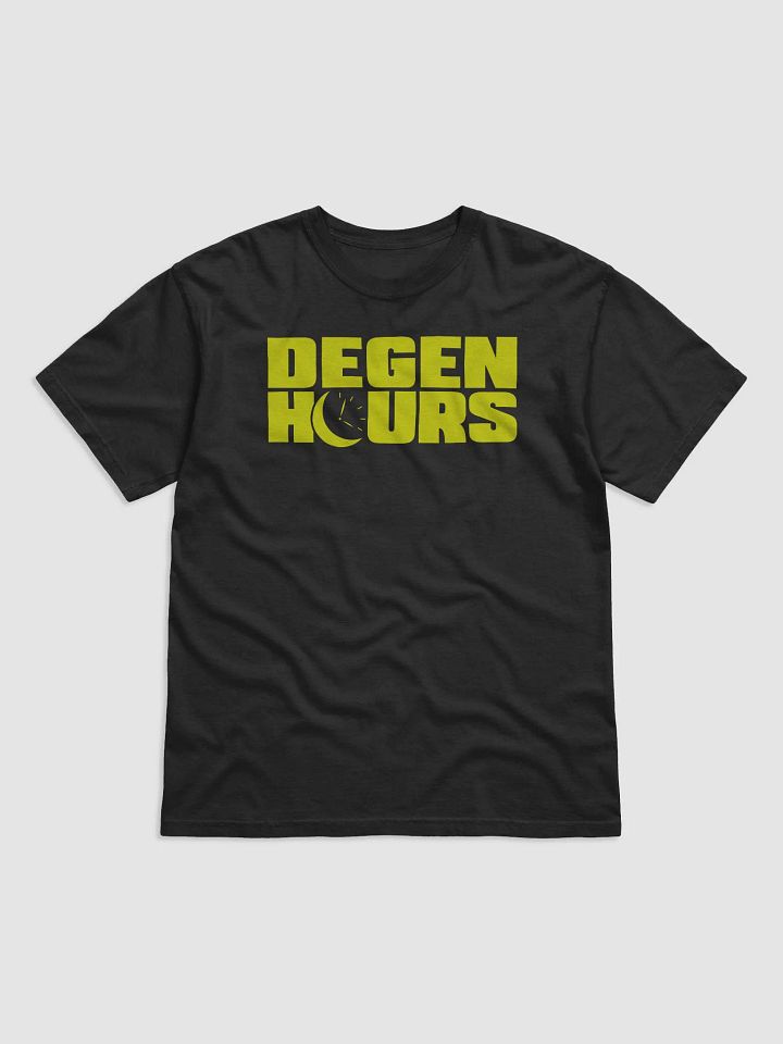 Degen Hours Clock Tee (YELLOW) product image (4)