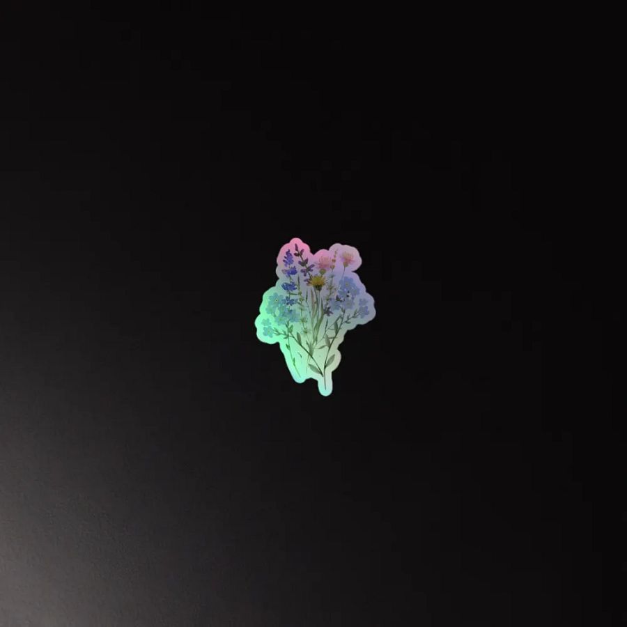 Enchanted Garden Holographic Sticker Set product image (4)