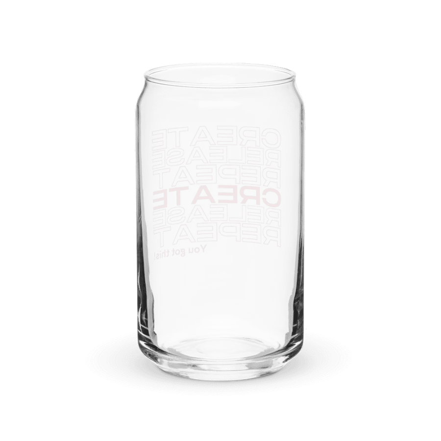 Pink Motivation Can Glass product image (8)