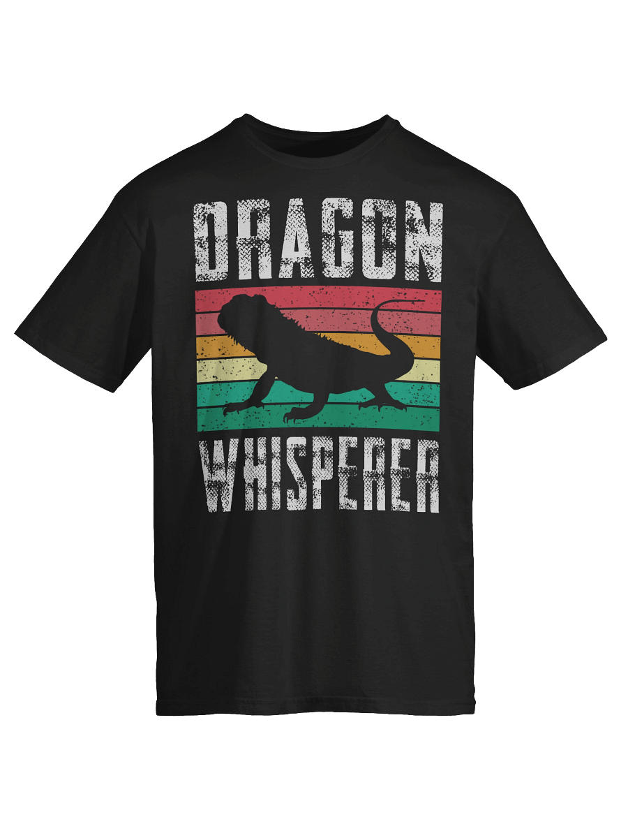Vintage Retro “Dragon Whisperer” Bearded-Dragon T-Shirt for Reptile Lovers product image (58)