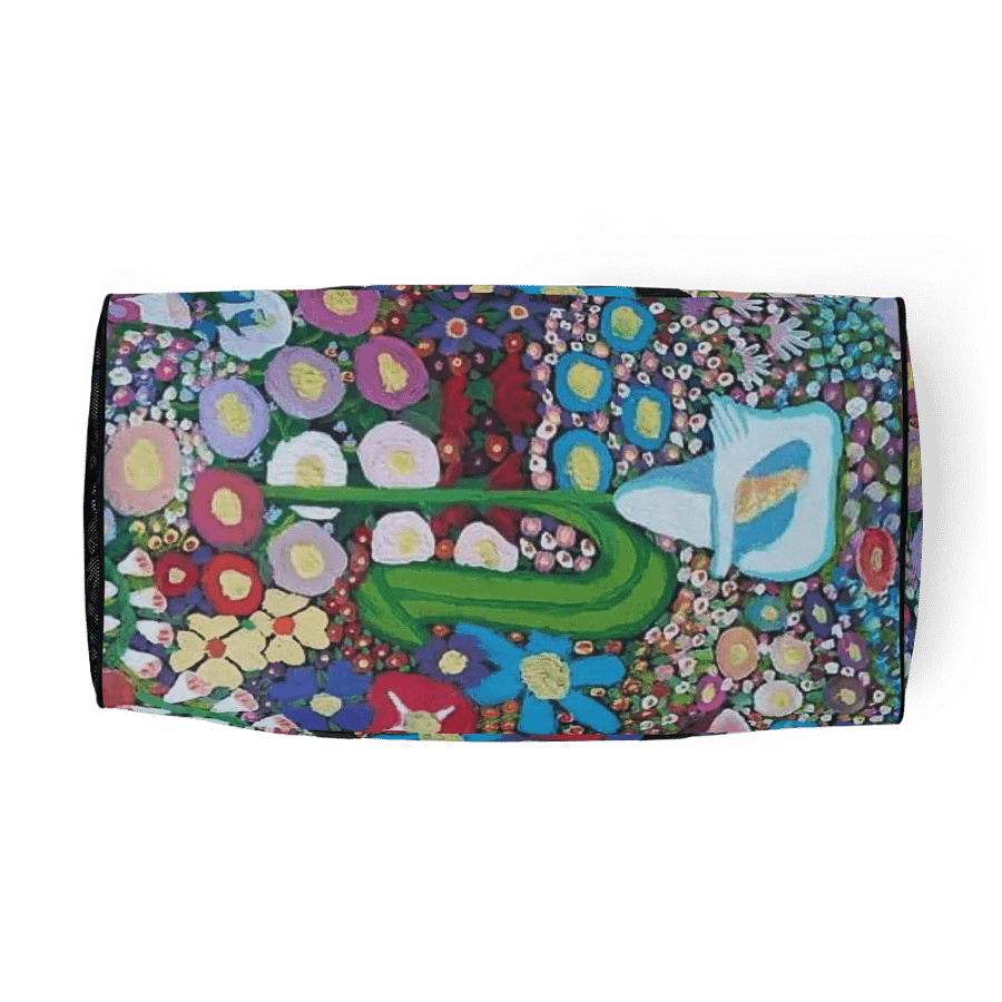 Whimsical flower Duffle Bag product image (3)