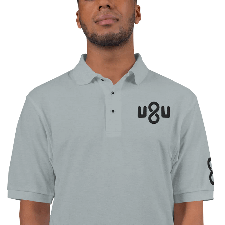 Unfiltered Business Class Polo Black Logo product image (1)