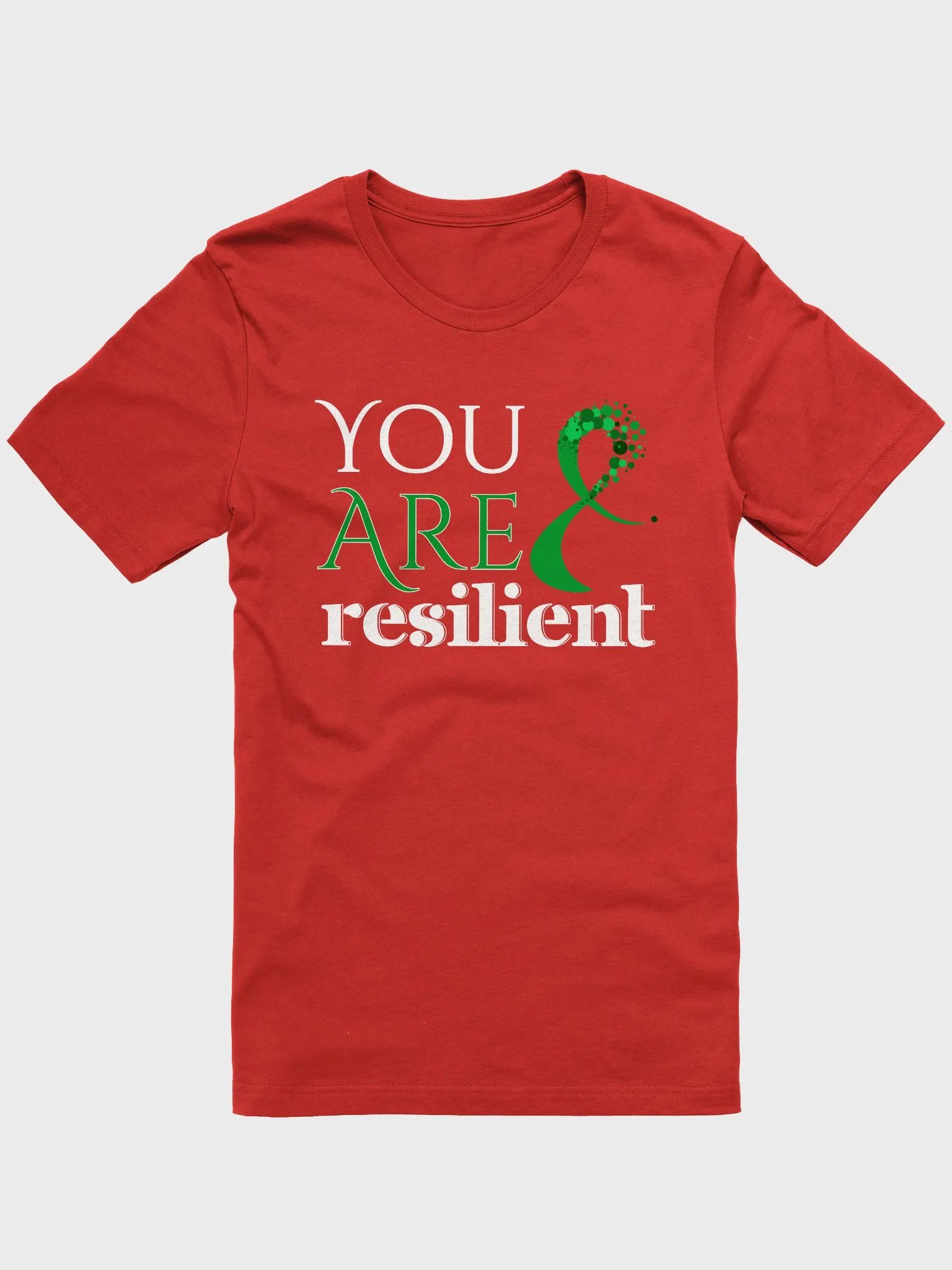 You Are Resilient, Mental Health Bella Canvas T-shirt product image (2)