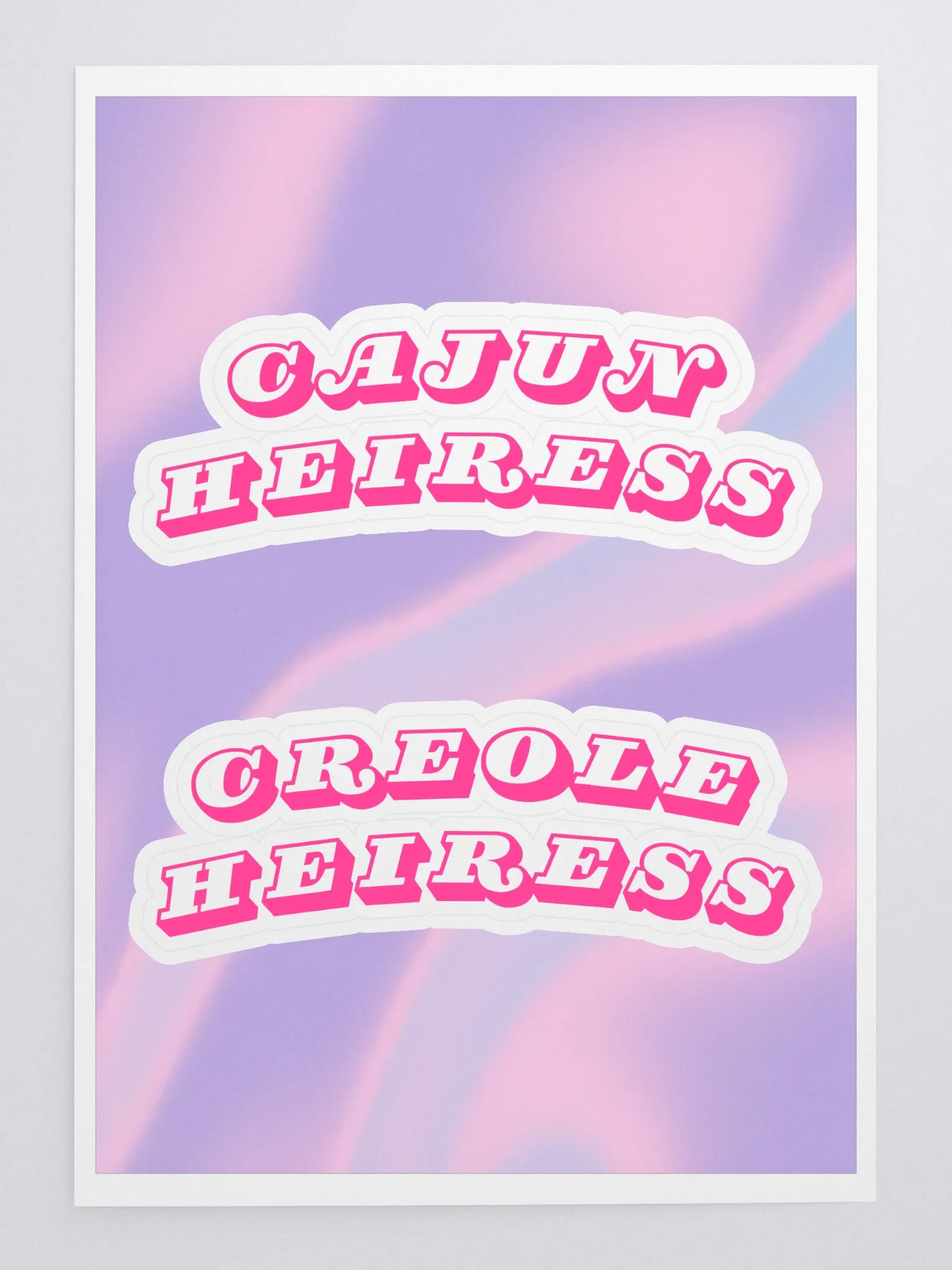 LOUISIANA HEIRESS STICKER SET product image (3)