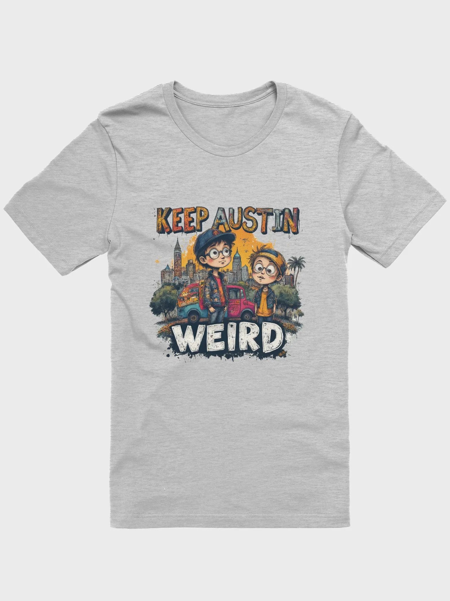 Keep Austin Weird Skyline Tee product image (9)