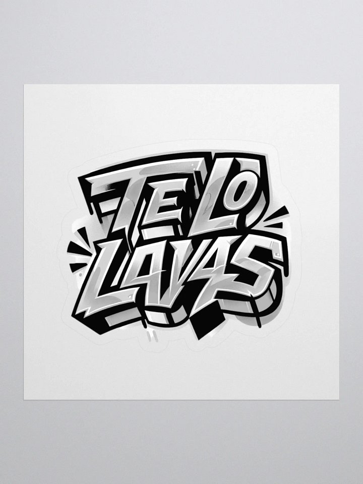 Te Lo Lavas (Sikoh Edition) Sticker product image (1)