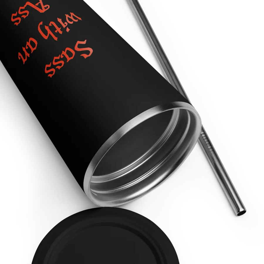 Sass with an Ass Insulated Tumbler with straw product image (15)