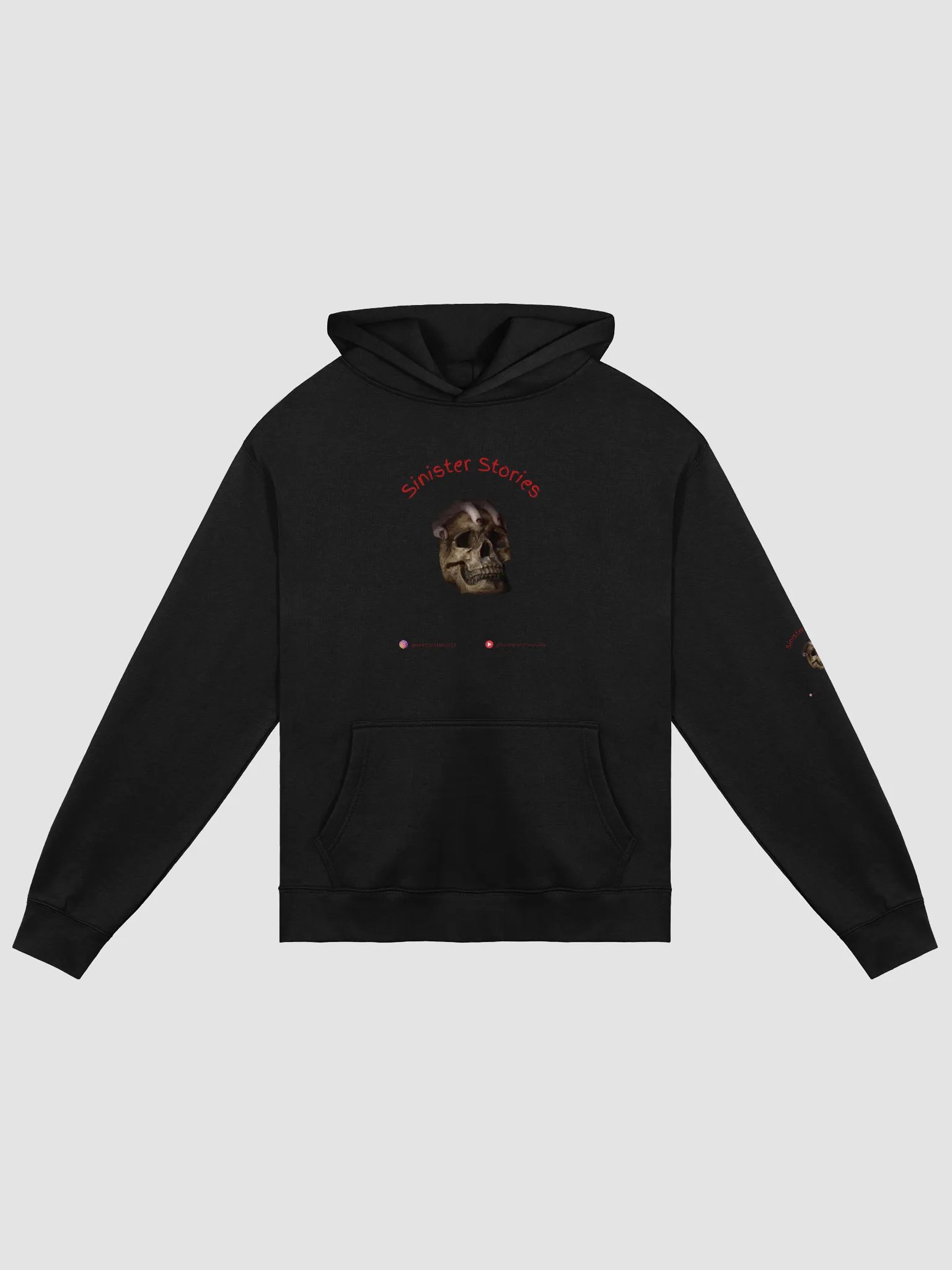 Sinister Stories Elite Hoodie – “Fear Has a Look” Edition product image (1)
