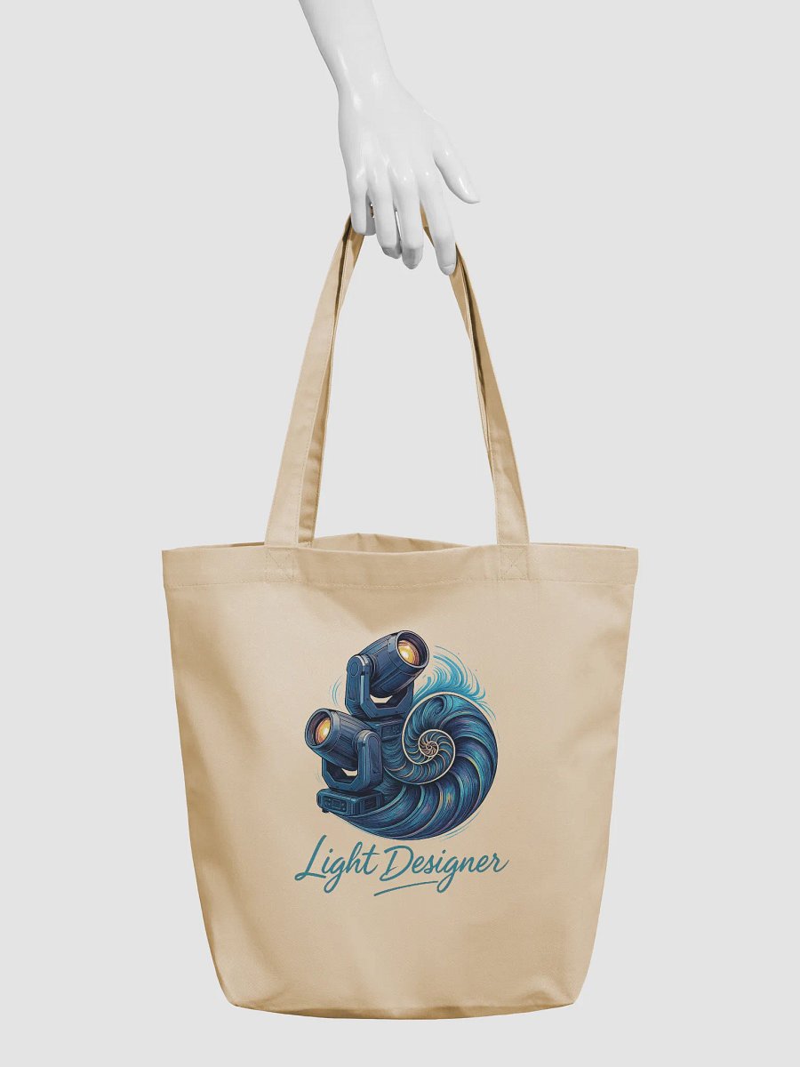 Theatrically Jerry: "LD Nautilus" Light Designer Tote Bag product image (3)