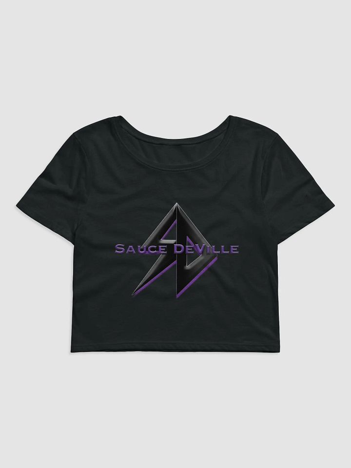 SauceDeVille Logo Women's Crop Tee product image (1)
