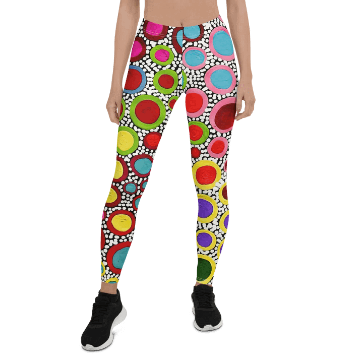 Vibrant Circles All-Over Leggings product image (1)