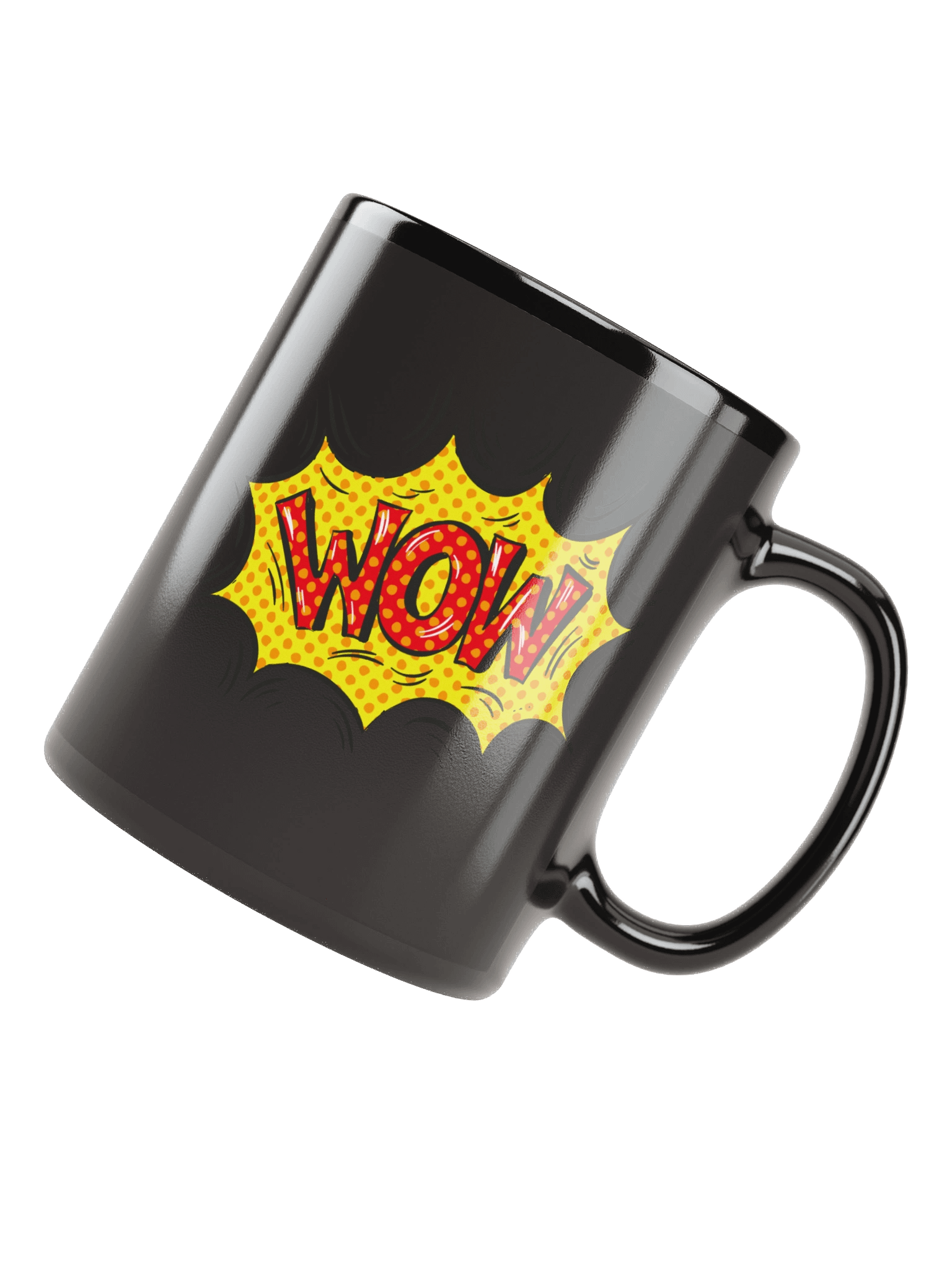 WOW Explosion Black Coffee Mug product image (5)