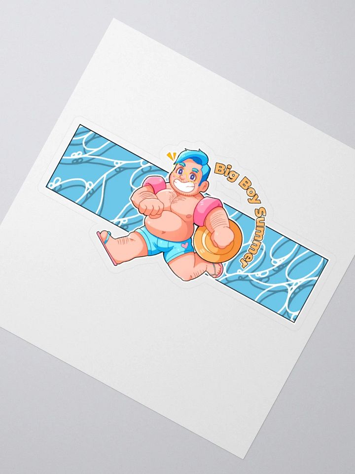 Big Boy Summer Pop Out Sticker product image (2)