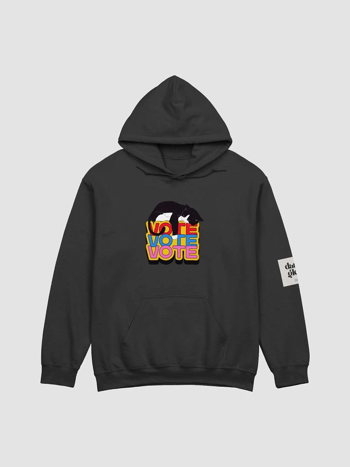 Vote Cat Slumbering Classic Hoodie product image (1)