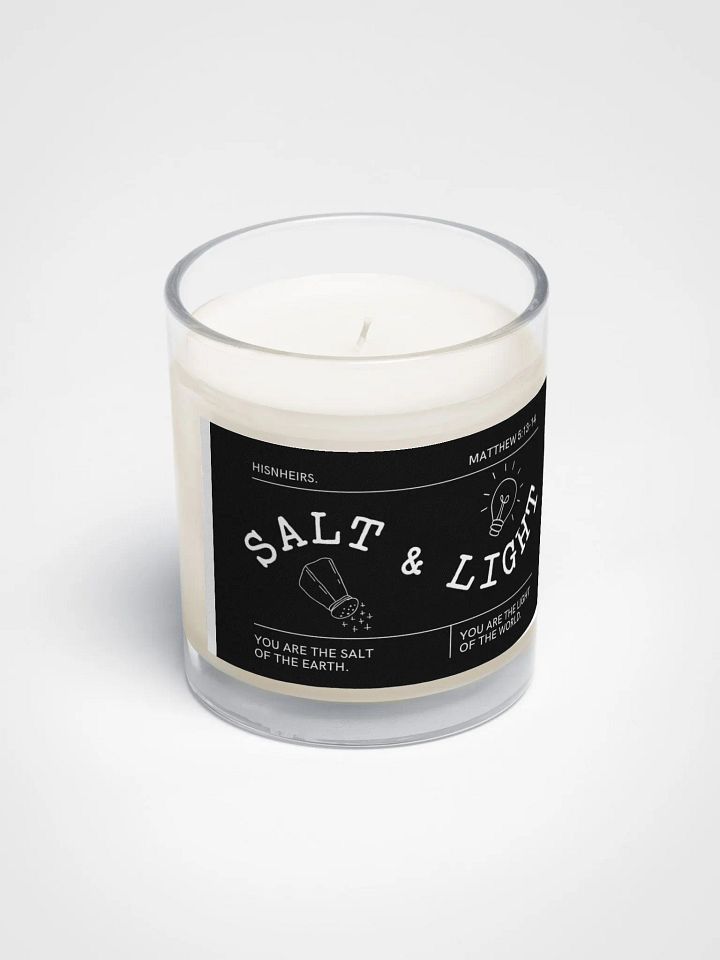 Salt & Light Candle product image (2)
